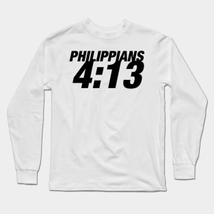 Philippians 4:13 Long Sleeve T-Shirt